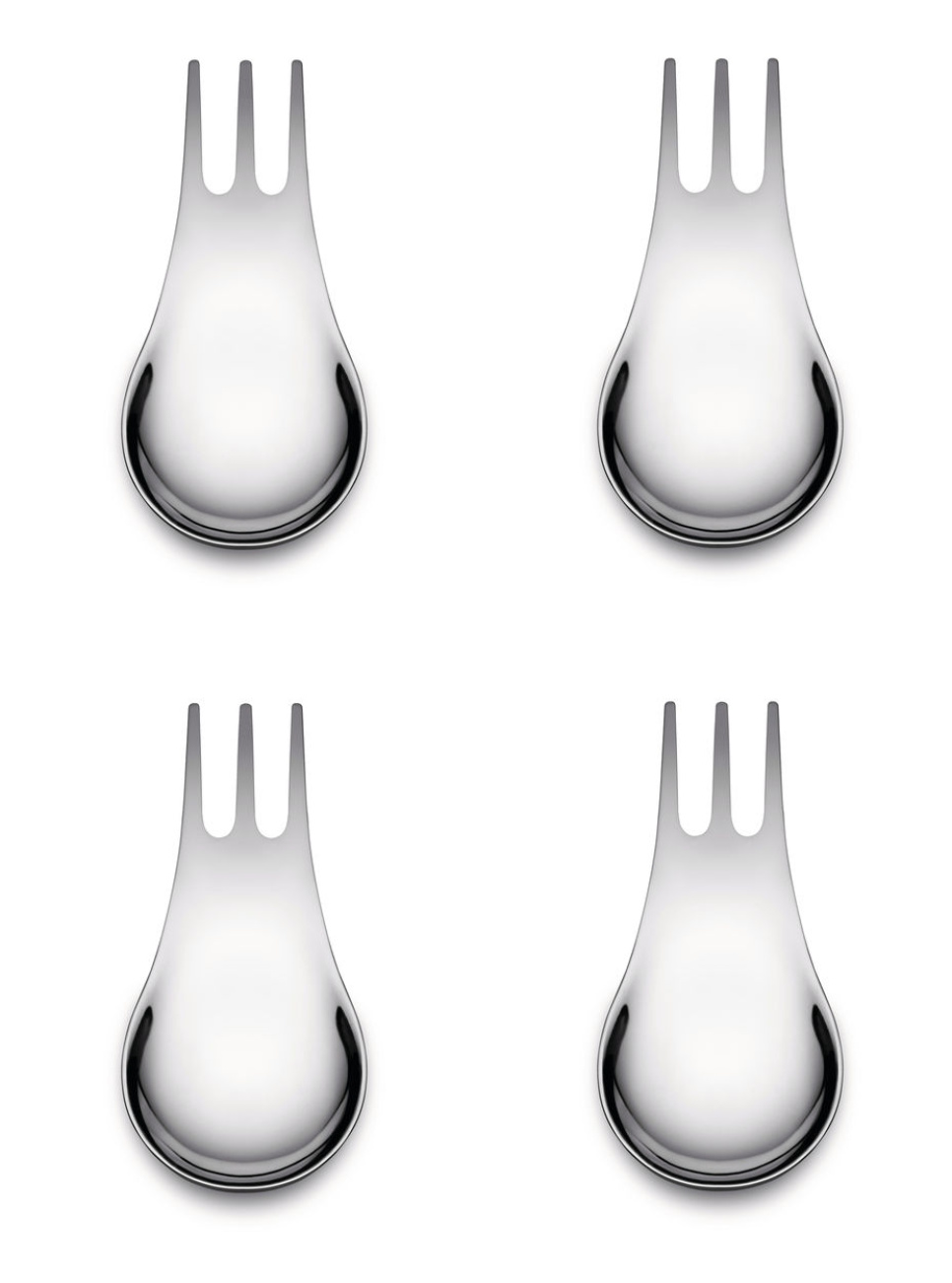 Moscardino, Couverts pour Snacks, Tapas et Aperitivo, 4 pièces - Alessi dans le groupe Arts de la table / Autre pour les arts de la table et service / Décorations l\'adresse The Kitchen Lab (1466-31422)