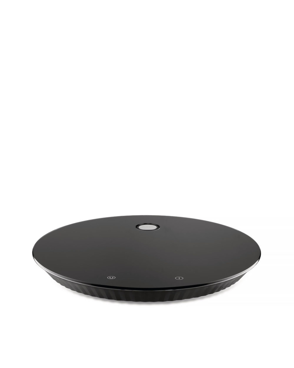 Balance de cuisine, Plissé, Noir - Alessi dans le groupe Cuisine / Jauges et verres doseurs / Balances de cuisine l\'adresse The Kitchen Lab (1466-31434)