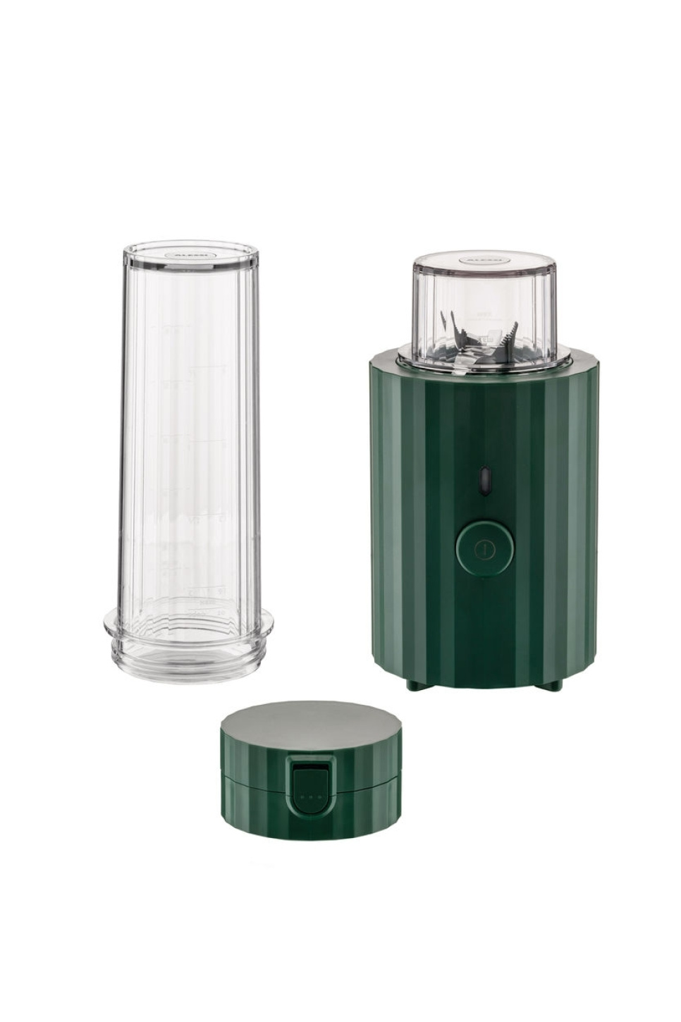 Blender / Mini Mixeur personnel, Plissé, Vert - Alessi dans le groupe Électroménager / Mixer et hacher / Mixeurs l\'adresse The Kitchen Lab (1466-31438)