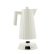 Bouilloire avec contrôle de la température, Plissé, Blanc - Alessi