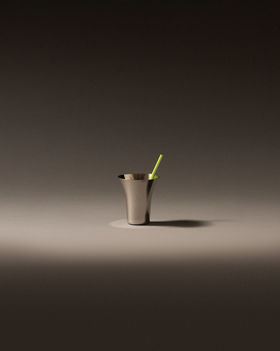 Tasse, Kuru Kuru - Alessi - Acier inoxydable