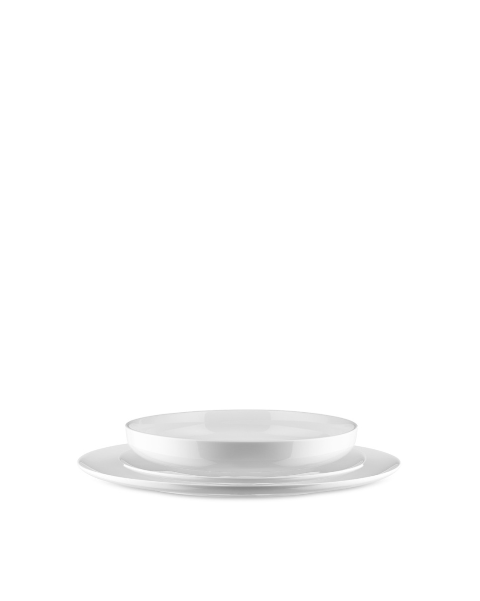 Service en porcelaine 12 pièces, Itsumo - Alessi dans le groupe Arts de la table / Assiettes, Bols et Plats / Assiettes l\'adresse The Kitchen Lab (1466-33603)