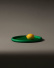 Plat de service en aluminium anodisé, Discolo – Alessi – Vert