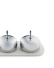 Service à confiture avec trois coupelles, Dressed - Alessi