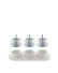 Service à confiture avec trois coupelles, Dressed - Alessi
