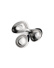 Plat à snacks en acier inoxydable, Babyboop - Alessi