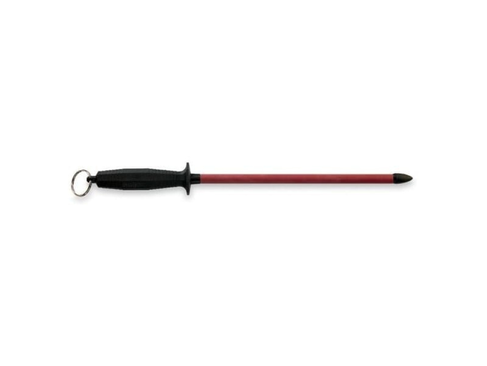 Fusil à aiguiser en céramique 20 cm, Rouge - Sieger dans le groupe Cuisine / Couteaux de cuisine / Entretien des couteaux / Fusils d’affûtage et pierres à aiguiser l\'adresse The Kitchen Lab (1482-13343)