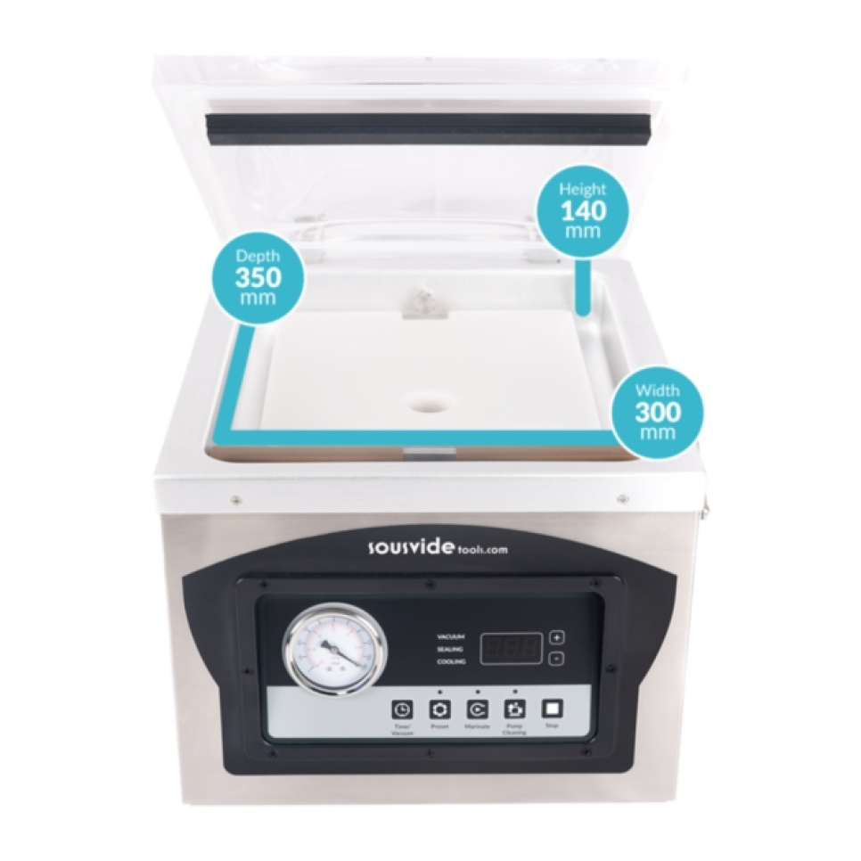 Machine à vide à chambre, Fresco 300+ - SousVideTools