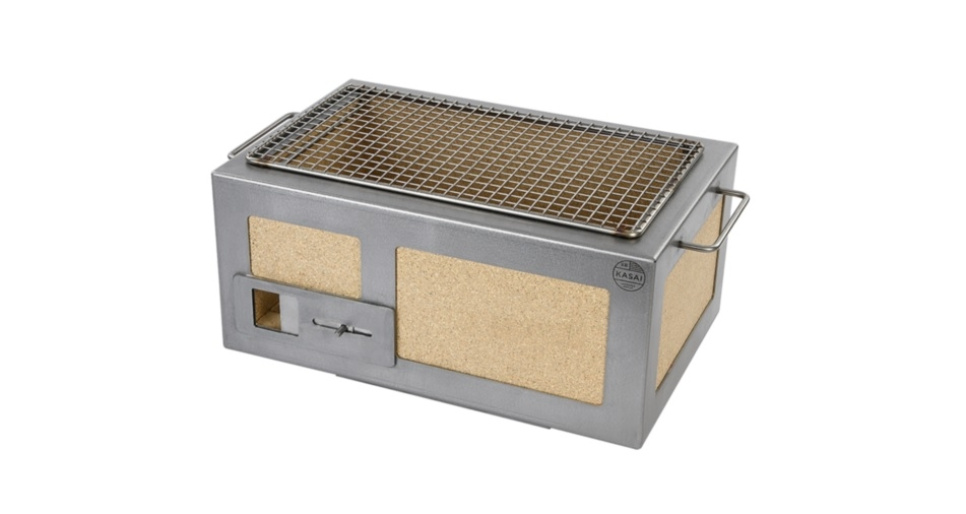 Gril de table/conro gril avec cadre en acier inoxydable, Little 40 x 26 cm - Kasai dans le groupe Cuisine / Ustensiles de cuisine / Cuisine asiatique l\'adresse The Kitchen Lab (1512-25807)