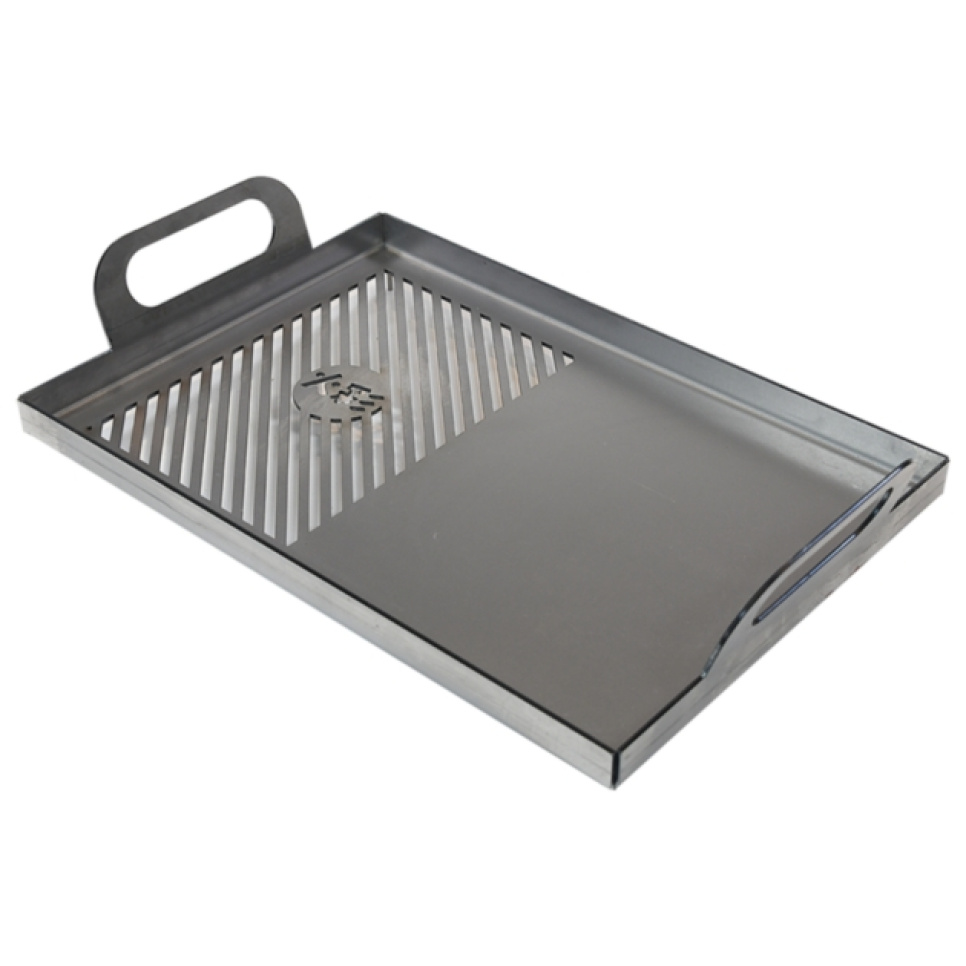 Table à frire / Plancha pour Nano, 50/50 - Kasai dans le groupe Barbecues, plaques de cuisson et Fours / Autres accessoires pour barbecue l\'adresse The Kitchen Lab (1512-31921)
