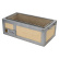 Gril de table/conro-gril avec cadre en acier inoxydable, moyennement long 54 x 26,5 cm - Kasai