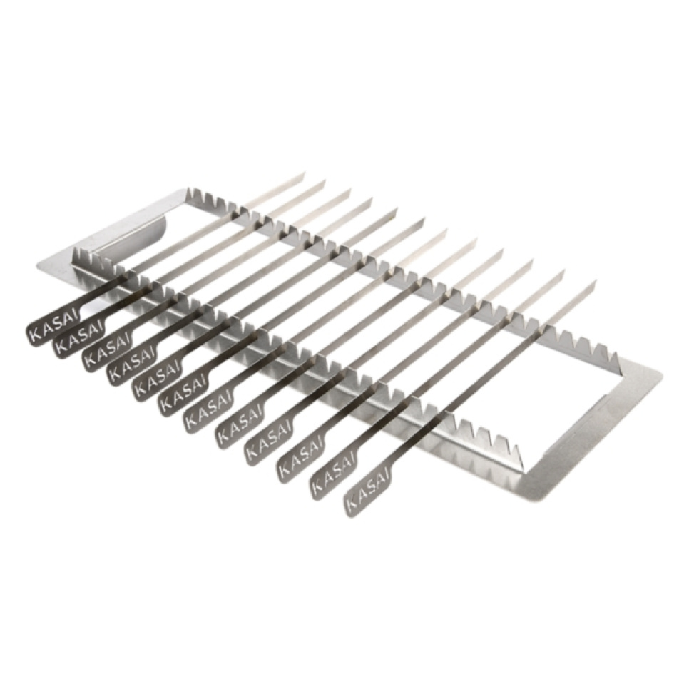 Support de brochettes de barbecue pour Long - Kasai dans le groupe Barbecues, plaques de cuisson et Fours / Autres accessoires pour barbecue l\'adresse The Kitchen Lab (1512-31958)