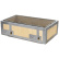 Gril de table/conro-gril avec cadre en acier inoxydable, XL 92 x 35,5 cm - Kasai