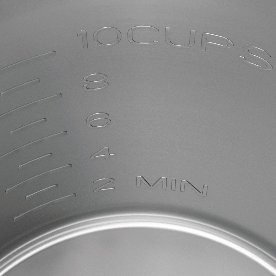 Bouilloire avec réglage de la température 1,2 L, acier inoxydable - Graef