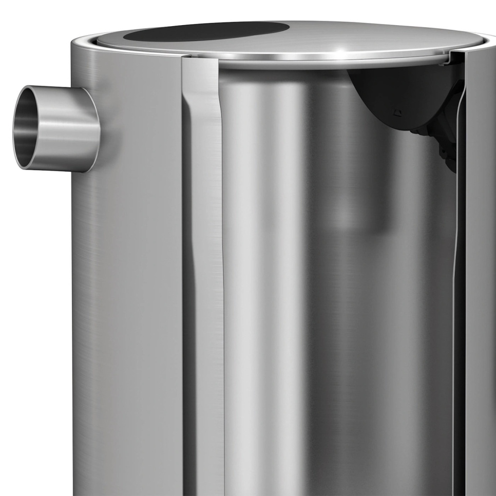 Bouilloire avec réglage de la température 1,2 L, acier inoxydable - Graef