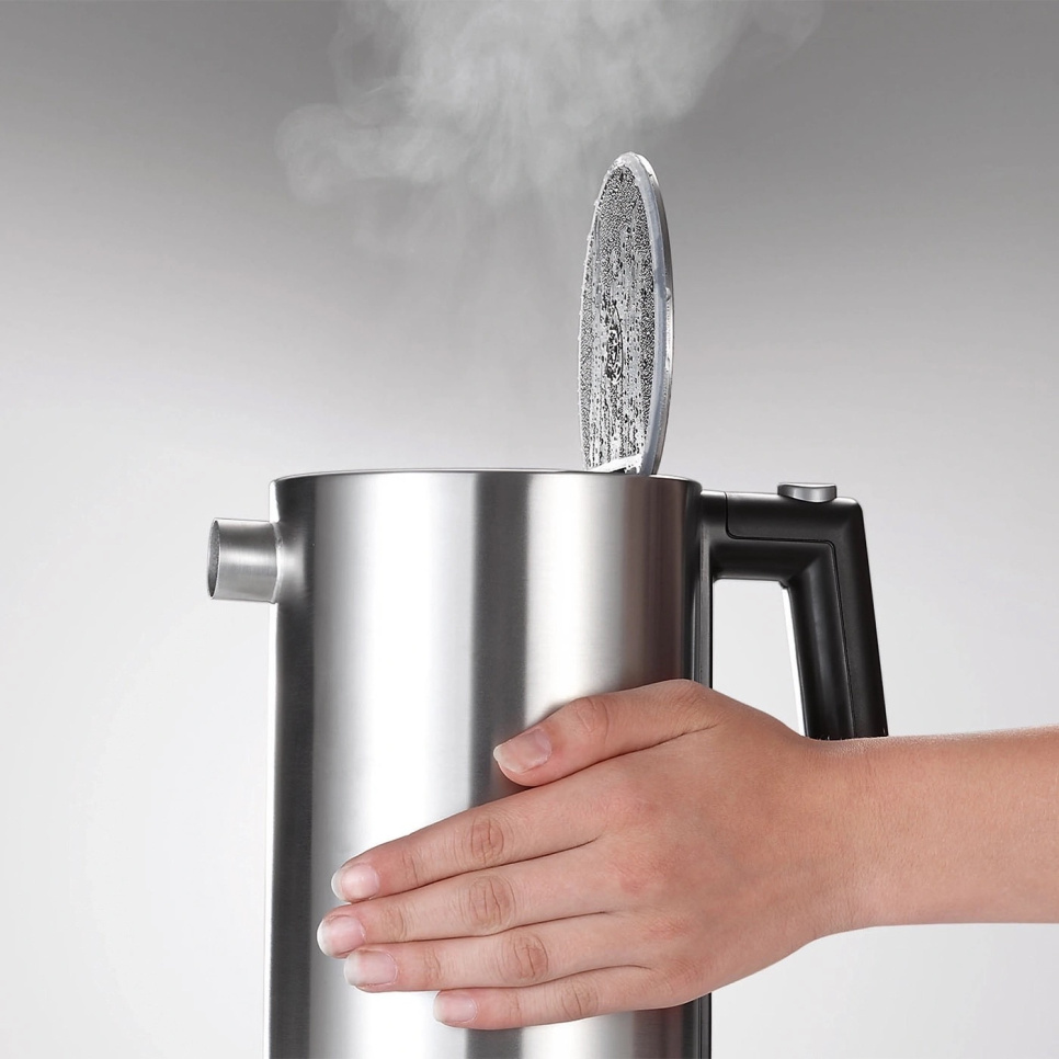 Bouilloire avec réglage de la température 1,2 L, acier inoxydable - Graef
