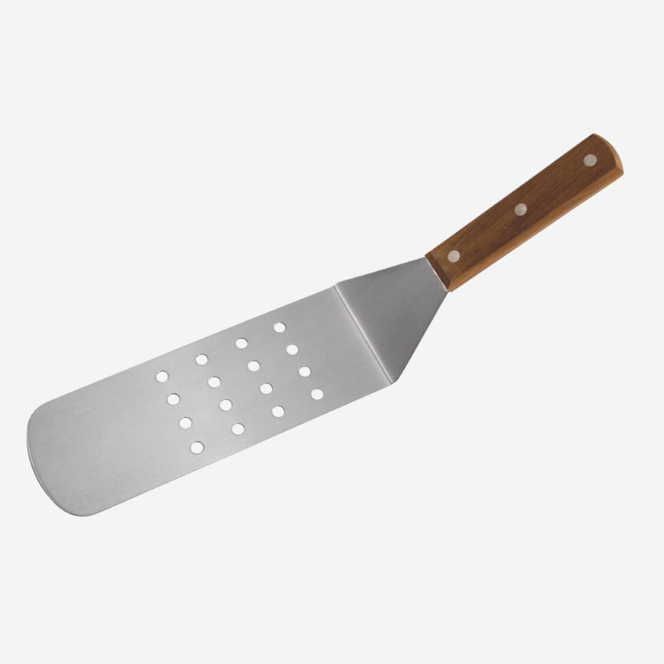 Spatule à lame perforée et manche en bois, 36 cm - Östlin dans le groupe Cuisine / Ustensiles de cuisine / Spatules et grattoirs l\'adresse The Kitchen Lab (1521-14784)