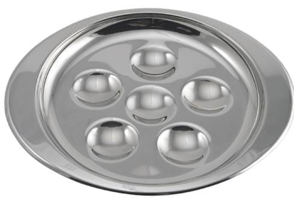 Plat à escargots, 6 trous - Östlin dans le groupe Arts de la table / Assiettes, Bols et Plats / De la graisse l\'adresse The Kitchen Lab (1521-14821)