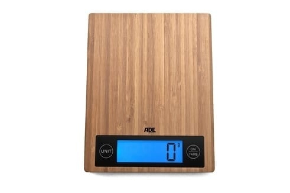 Balance de cuisine numérique 1-5000g, Bambou - ADE dans le groupe Cuisine / Jauges et verres doseurs / Balances de cuisine l\'adresse The Kitchen Lab (1524-14245)