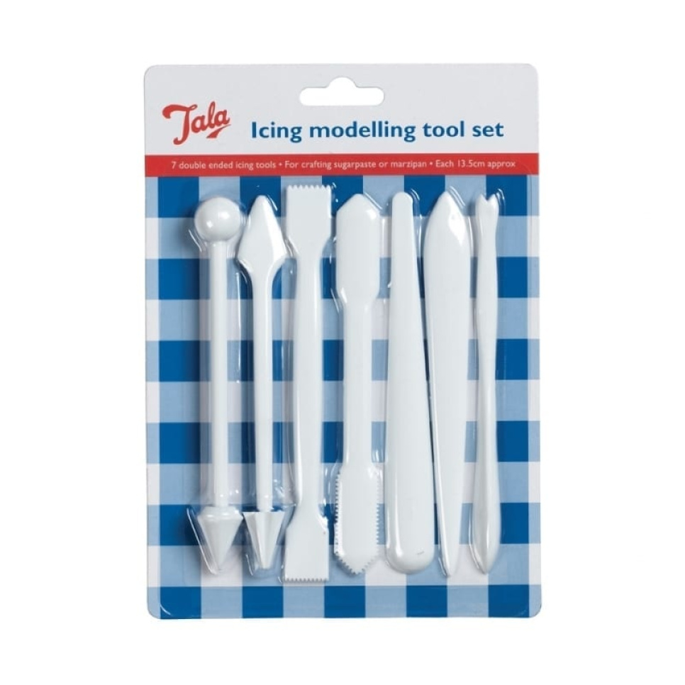 Lot de 7 outils de modelage - Tala dans le groupe Pâtisserie / Ustensiles à pâtisserie / Accessoires pour la pâtisserie l\'adresse The Kitchen Lab (1524-14548)