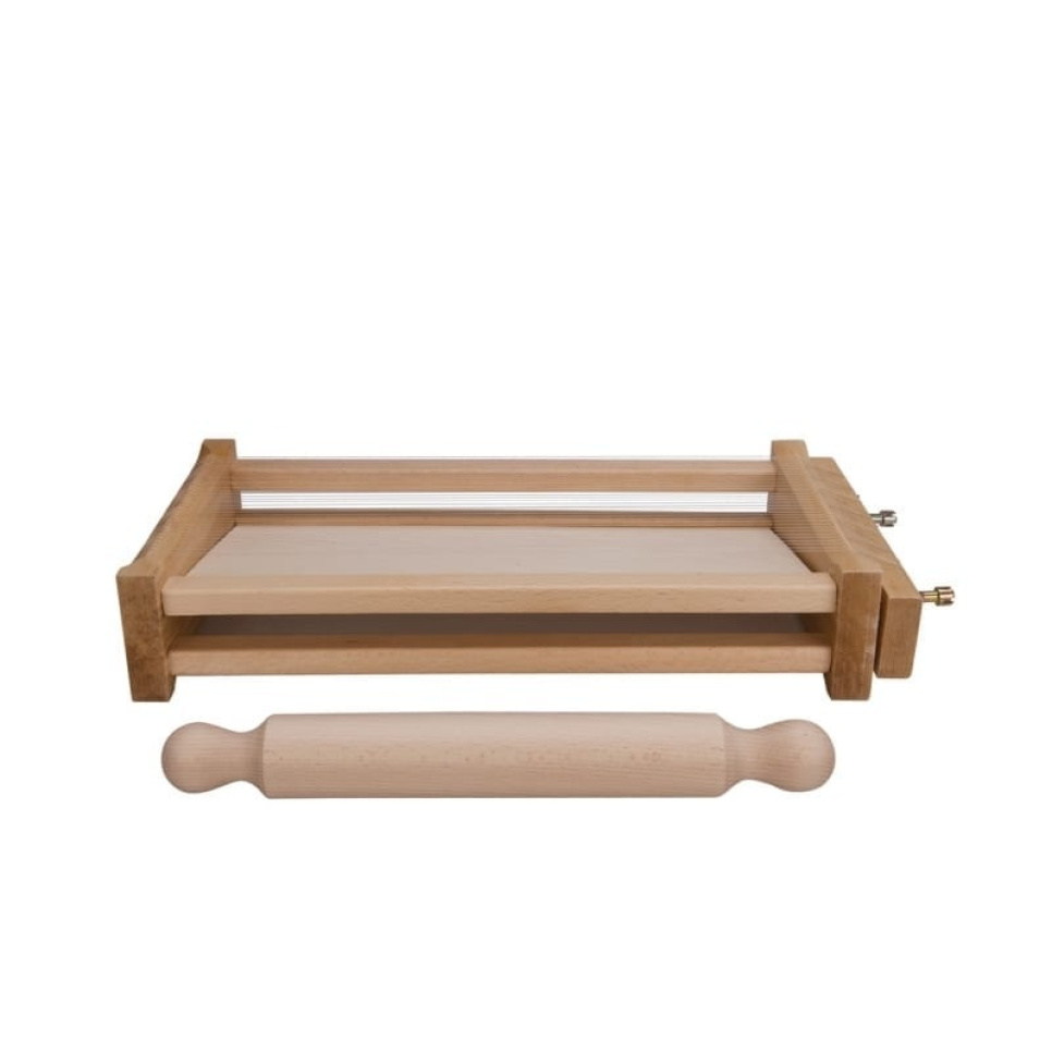 Machine à pâtes Chitarra avec rouleau à pâtisserie de 32 cm - Eppicotispai