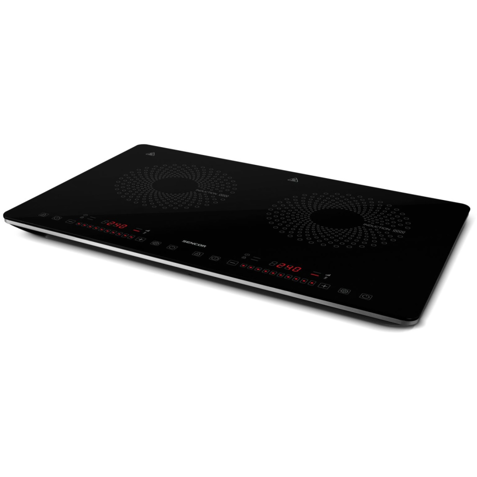Table de cuisson à induction, double - Sencor dans le groupe Barbecues, plaques de cuisson et Fours / Cuisinières et plaques de cuisson / Plaques à induction l\'adresse The Kitchen Lab (1524-27153)