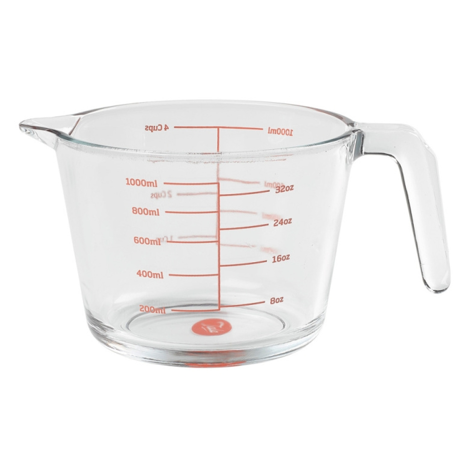 Jauge en verre trempé, 1 litre - Tala dans le groupe Cuisine / Jauges et verres doseurs / Mesure volumétrique l\'adresse The Kitchen Lab (1524-29466)