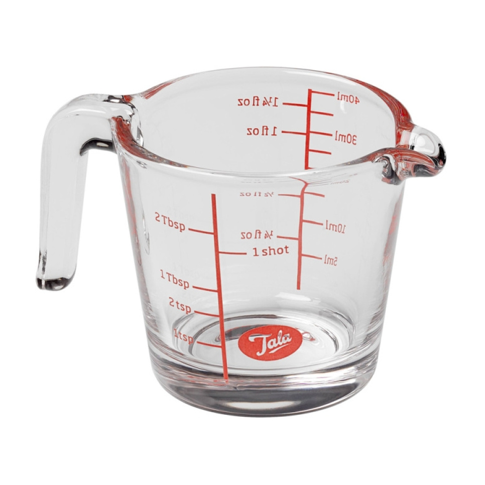 Bol à mesurer, verre trempé, 40 ml - Tala dans le groupe Cuisine / Jauges et verres doseurs / Mesure volumétrique l\'adresse The Kitchen Lab (1524-29473)