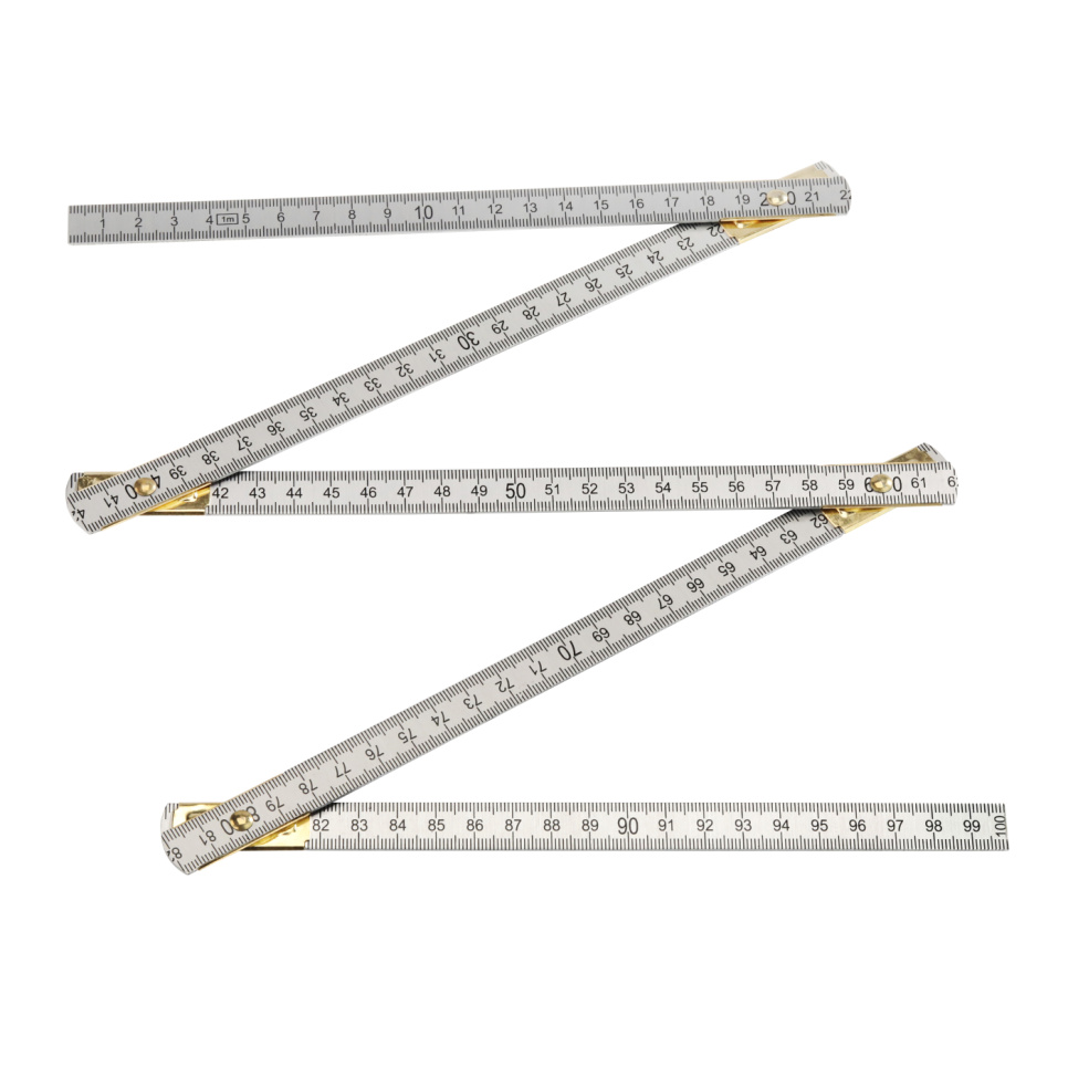 Mètre pliant en aluminium, 100 cm – Déglon dans le groupe Cuisine / Ustensiles de cuisine / Mise en place l\'adresse The Kitchen Lab (1525-33677)