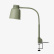 Lampe chauffante d\'établi LPF, pince de table, gris ciment - Stayhot