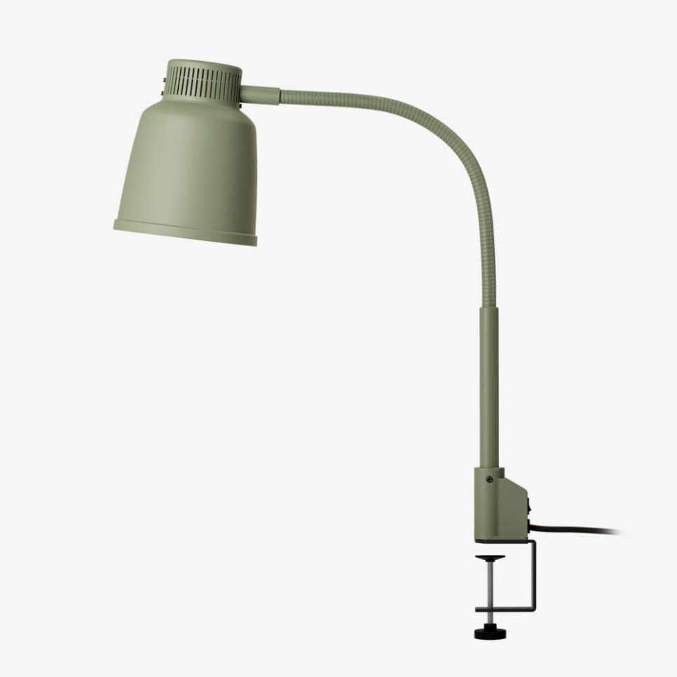 Lampe chauffante d\'établi LPF, pince de table, gris ciment - Stayhot dans le groupe Électroménager / Réchauffer et cuire / Lampe chauffante l\'adresse The Kitchen Lab (1531-31655)