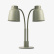 Lampe chauffante double autoportante LPF, gris ciment - Stayhot