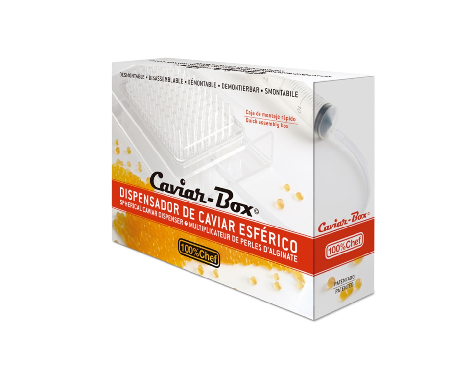 Coffret caviar pour cuisine moléculaire - 100% Chef dans le groupe Arts de la table / Autre pour les arts de la table et service / Articles spéciaux l\'adresse The Kitchen Lab (1532-14387)
