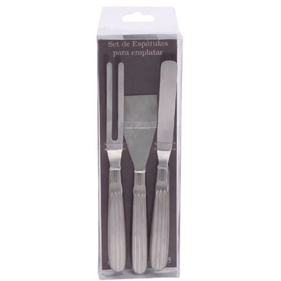 Kit palette en 3 parties - 100% Chef dans le groupe Pâtisserie / Ustensiles à pâtisserie / Couteaux à palette l\'adresse The Kitchen Lab (1532-14427)