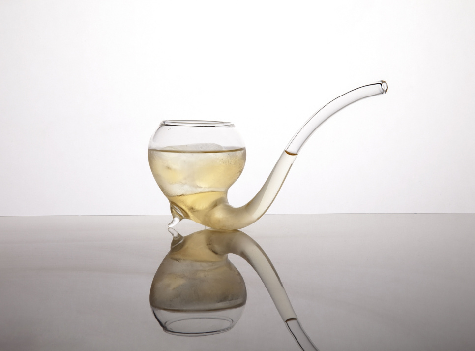 Pipe en verre borosilicaté - 100% Chef