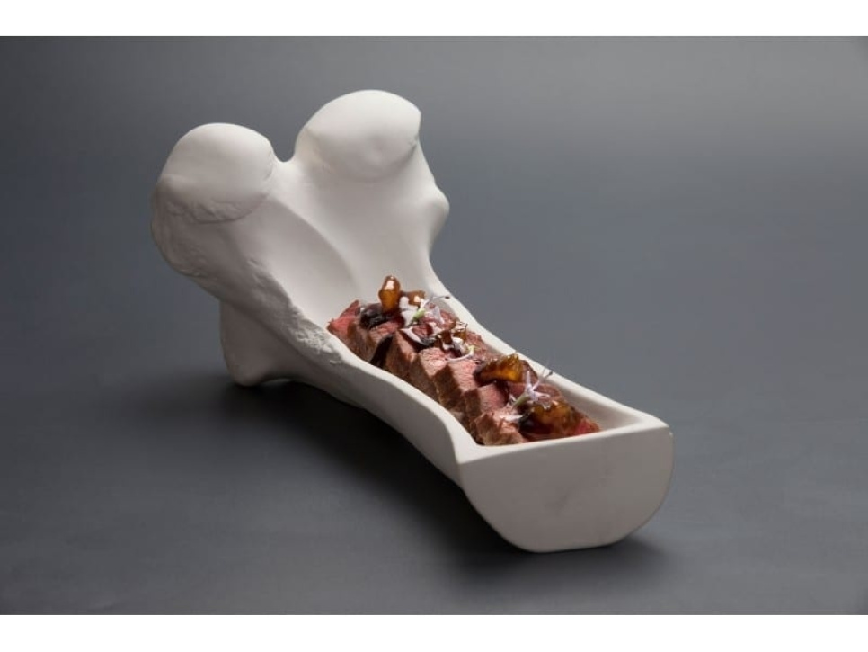 Fémur en porcelaine - 100% Chef