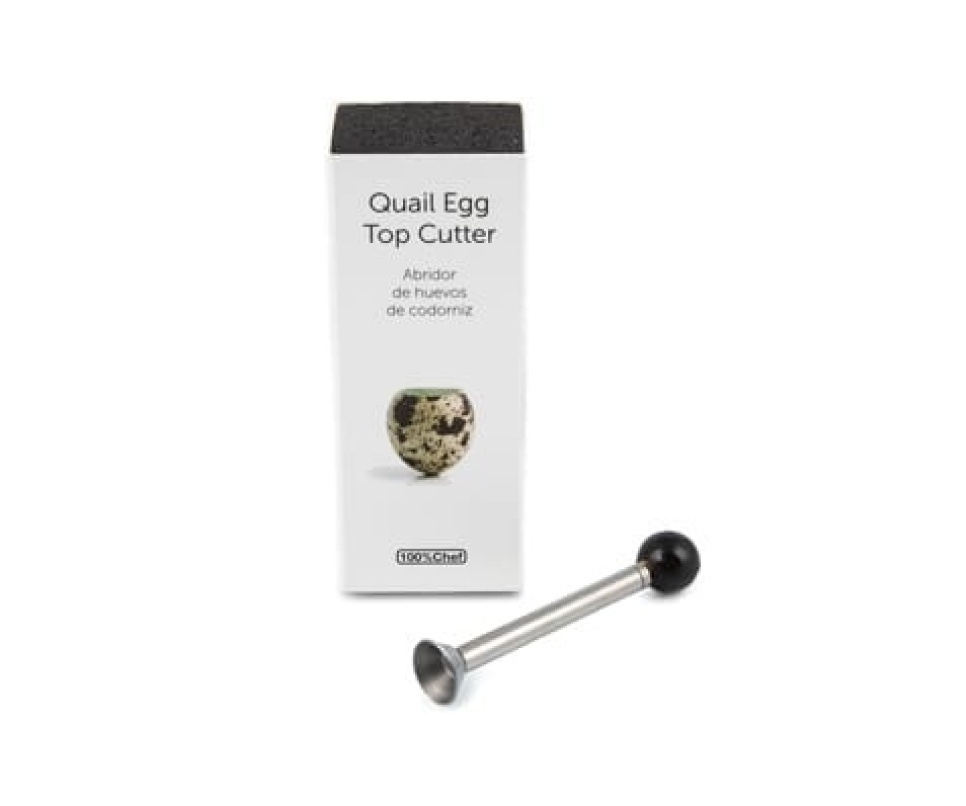 Top cutter pour œufs de caille, coffret cadeau - 100% Chef dans le groupe Cuisine / Ustensiles de cuisine / Autres ustensiles de cuisine l\'adresse The Kitchen Lab (1532-15037)