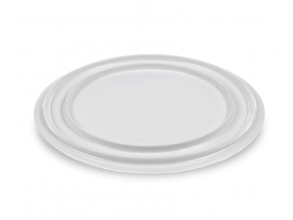 Assiette LP, porcelaine, pack de 4 - 100% Chef