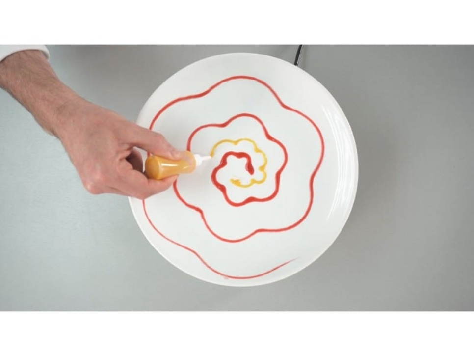 Assiette LP, porcelaine, pack de 4 - 100% Chef