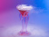 Verre, Medusa, rose, 20 cl - 100% Chef