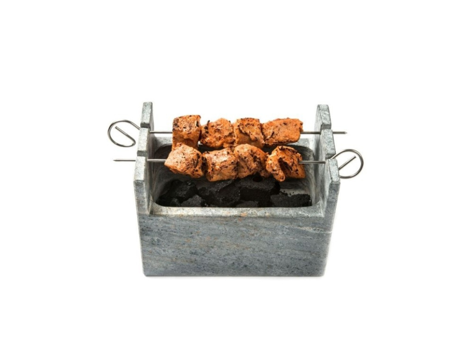 Brochette de grill, Robata Skewer 20 cm, lot de 25 - 100% Chef