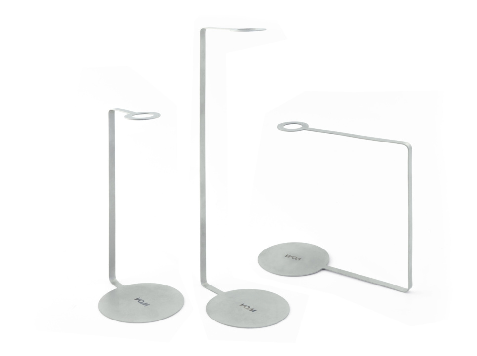 Support inox pour VOM pour assiette, pack de 6 - 100% Chef