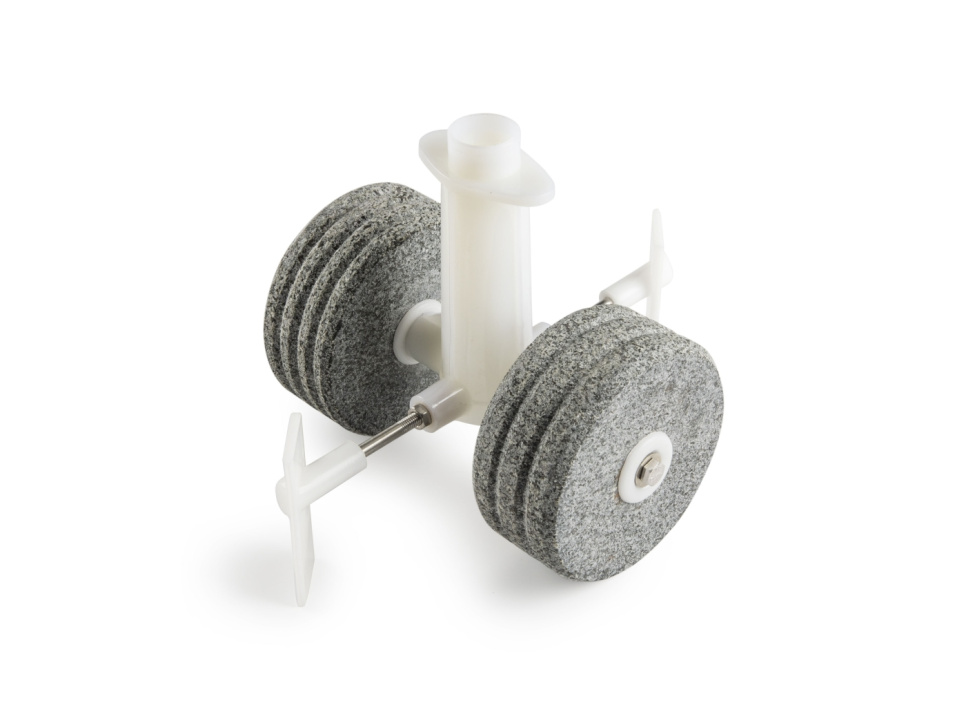 Pièce détachée, 2 pales et pierres pour Twin Stones Wet Grinder - 100% Chef dans le groupe Électroménager / Autre Électroménager / Autre Électroménager l\'adresse The Kitchen Lab (1532-26323)