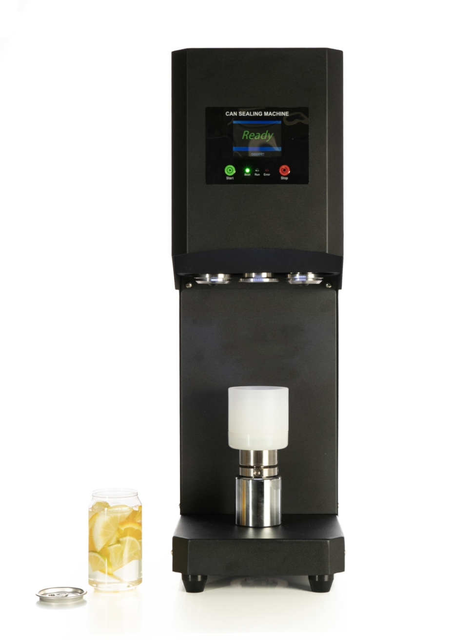Bronson, Scelleuse électrique pour canettes de bière et de soda - 100% Chef