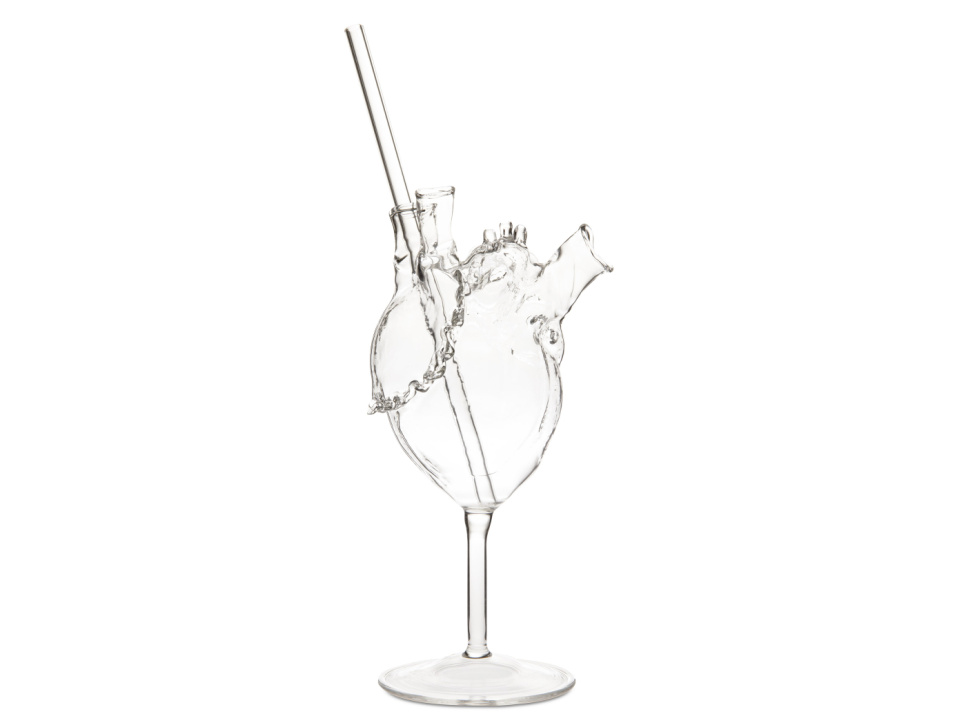 Verre à cocktail, Anatomical Heart - 100% Chef dans le groupe Arts de la table / Verre / Verre à cocktail l\'adresse The Kitchen Lab (1532-28438)