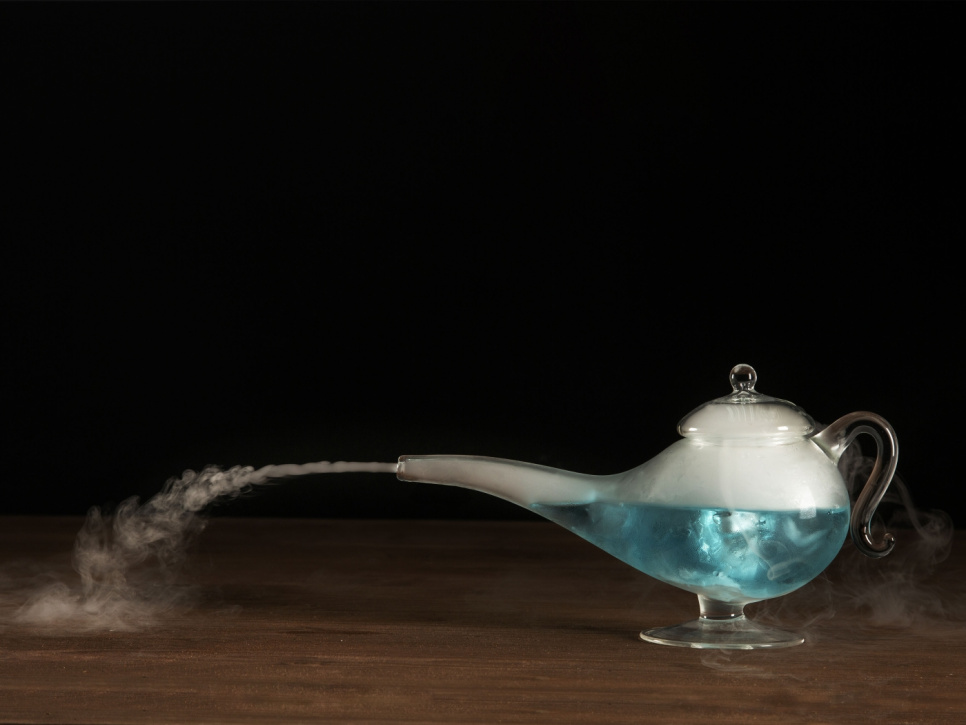Verres à cocktail, lampe d\'Aladin - 100% Chef