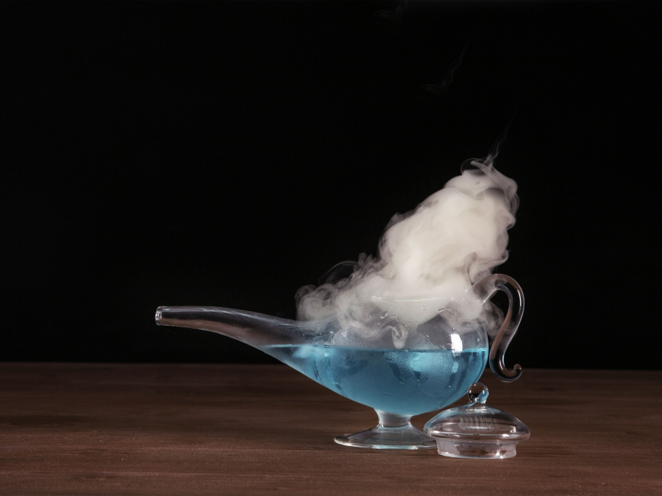Verres à cocktail, lampe d\'Aladin - 100% Chef