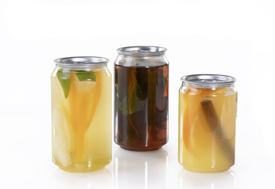 Canette de soda en PET, paquet de 100 - 100% Chef