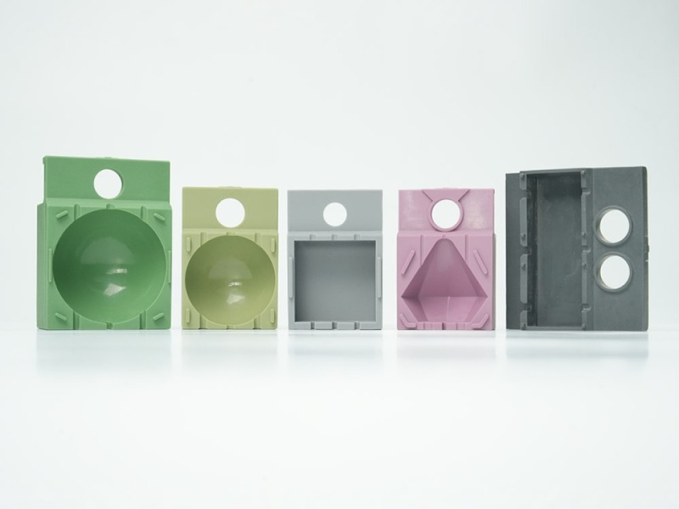 Jeu de 16 moules en silicone, ø7.5 cm Sphère pour Alinia Machine à glace claire - 100% Chef