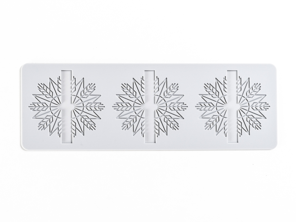 Moule en silicone pour Tuille, Mandala - 100% Chef